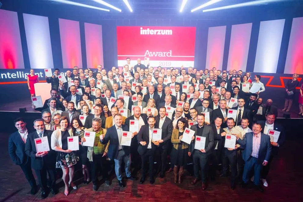 Premiati a Colonia i vincitori dell'interzum award 2019