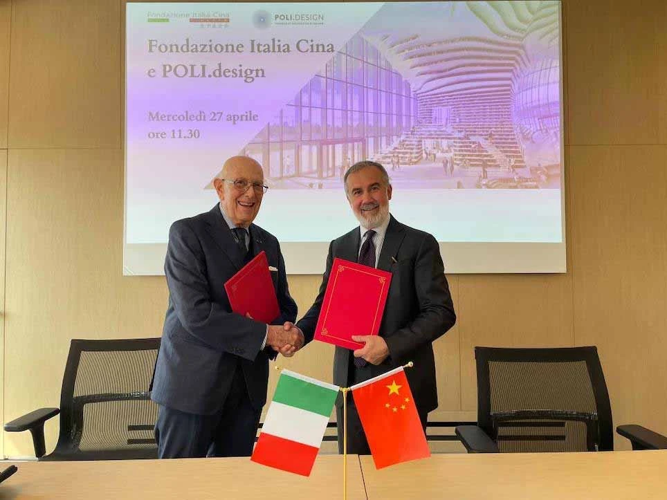 POLI.design e Fondazione Italia Cina: accordo strategico per la promozione della cultura del design italiano in Cina